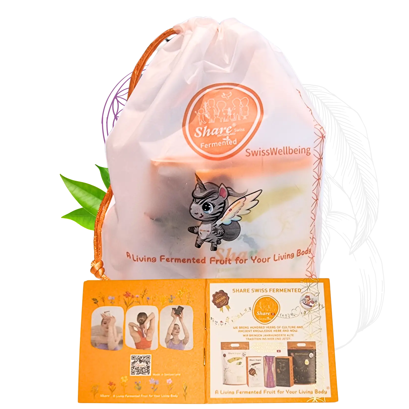 Share®Swiss Sample Bag - 2x Zebra Edition
